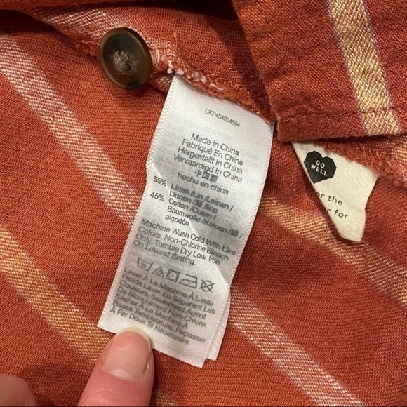 NWT MADEWELL Striped Pull-on Skirt - Picture 12 of 16